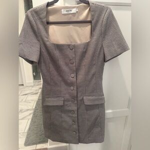 Astr Plaid Dress
